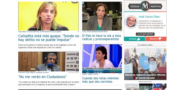 página principal de Periodista Digital